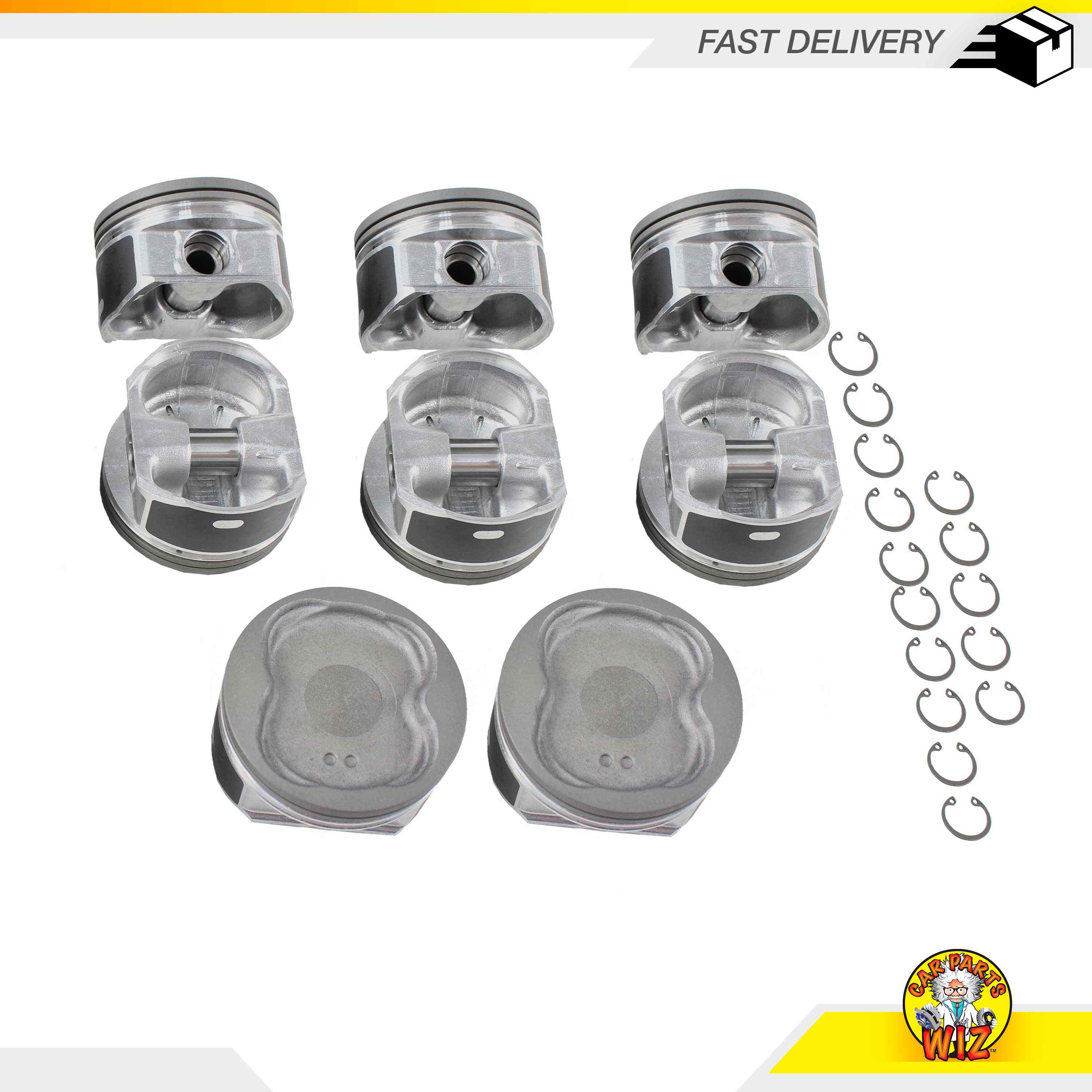 Piston Set STD Size FITS 9804 Toyota 4Runner Tundra 4.7L DOHC 32v 2UZ